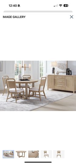 5 piece round dinning room table