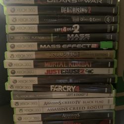 Xbox 36 With A Games And Accessories 