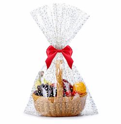 20 gift wrap cellophane bags 16 x 24“