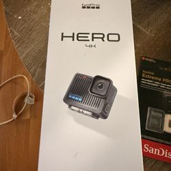 GoPro Hero (Go Pro Hero) Black Compact - Waterproof Action Camera with 4K Ultra HD