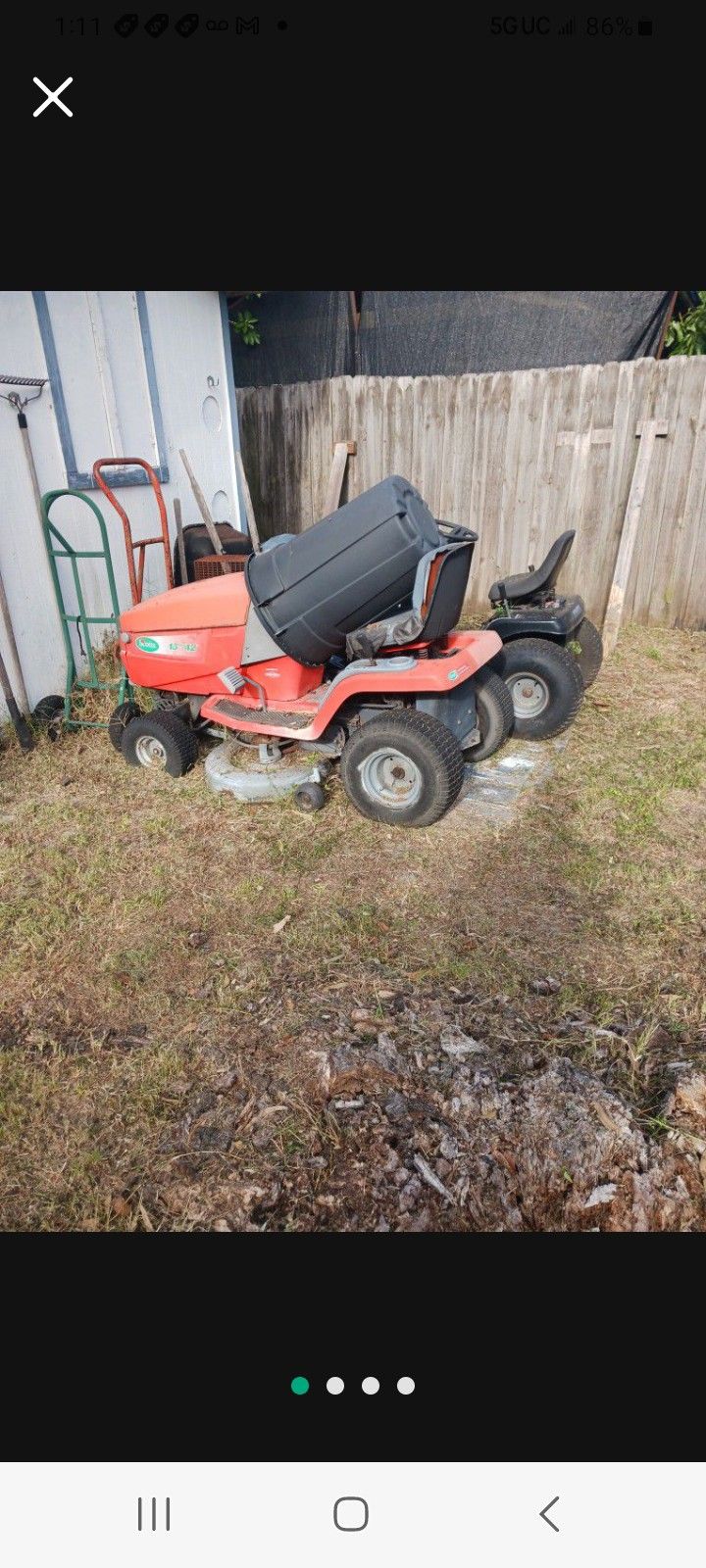lawnmowers for sale needs TLC