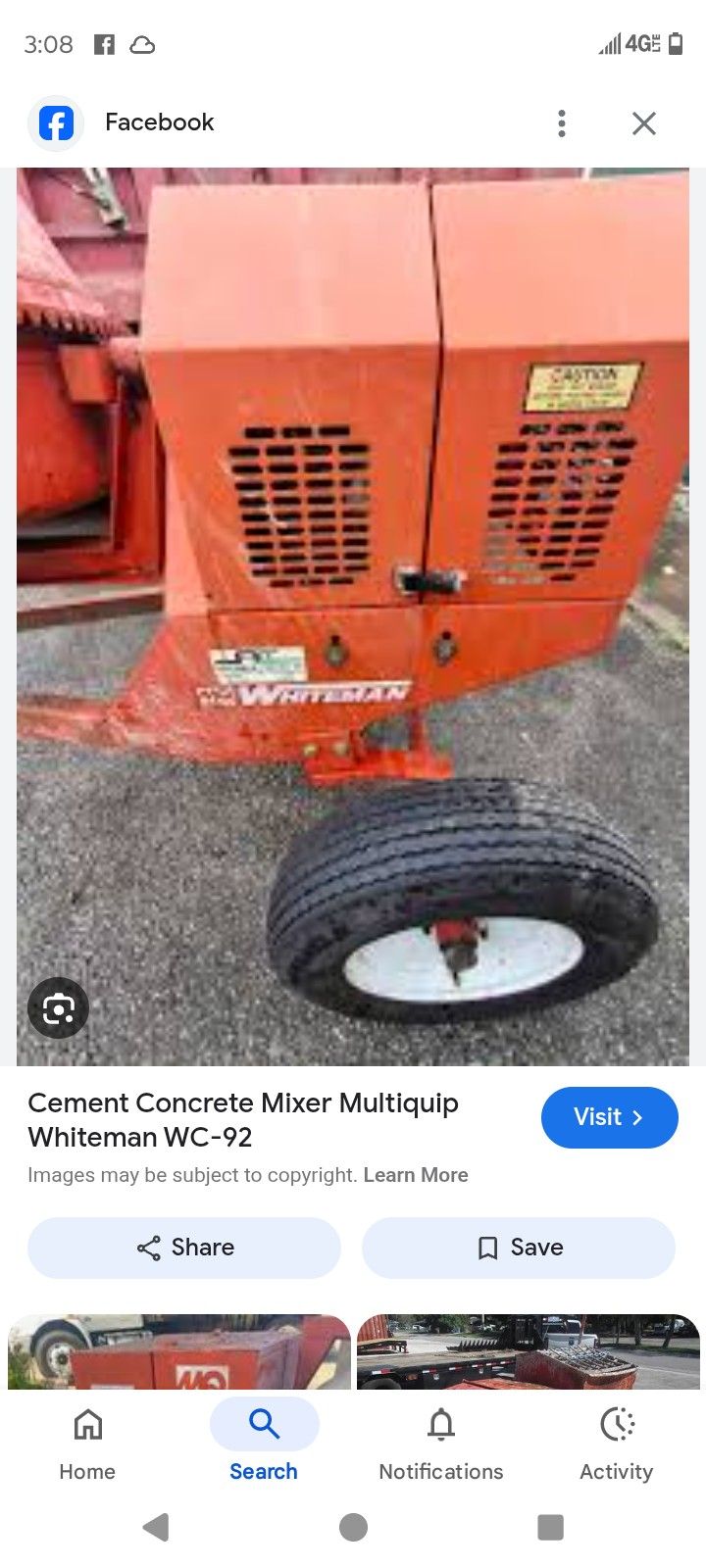 Cement Mixer