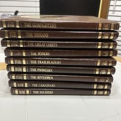 9 1970s Time Life Old West Books 