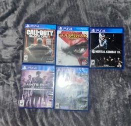 PS4 games 20 each