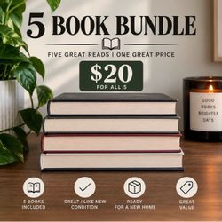 5 for $20 Book Bundle