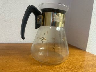 Pyrex atomic coffee pitcher