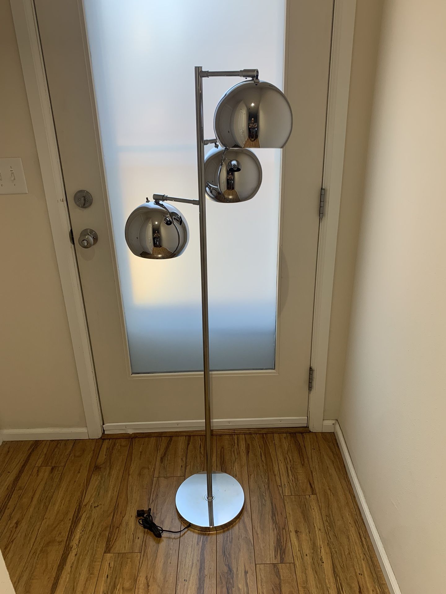 Mid Century Ball Floor Lamp 