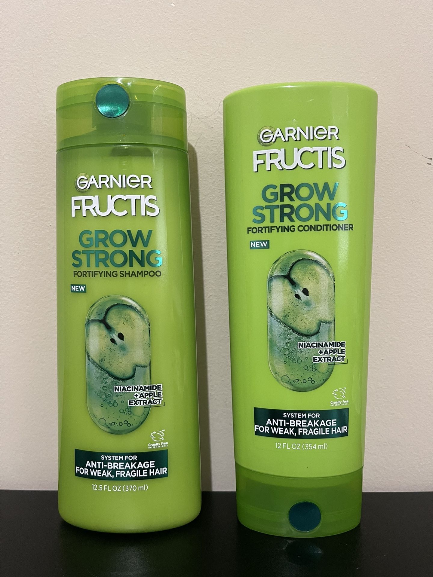 Garnier Fructis Grow Strong Fortifying Shampoo & Conditioner Set 12.5/12oz