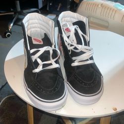 Vans SK8-HI Santa Flame Black 9.5m New Damage Box