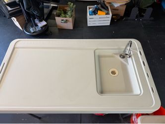 Camping Sink for Hose Hookup