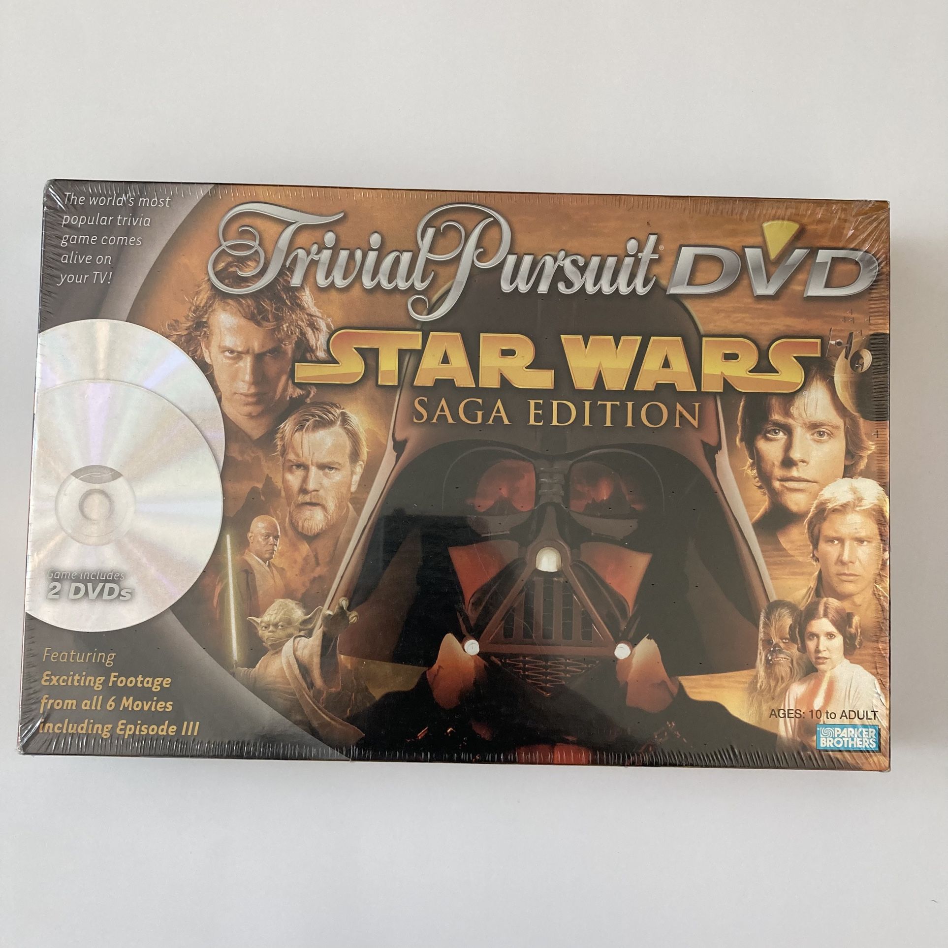 Star Wars Trivial Pursuit DVD Saga Edition Game