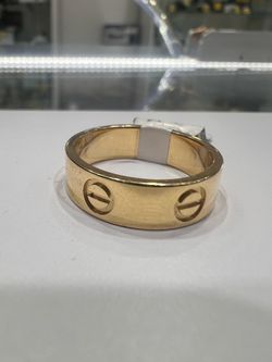 14kt yg luxury ring