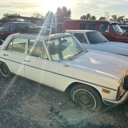 TWO 1973 Mercedes-Benz 220