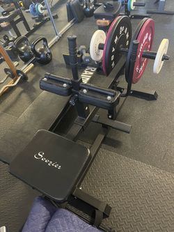 Soozier Plate-Loaded calf Machine