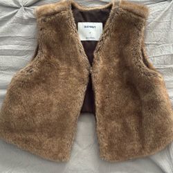 Toddler Size 2t Fur Vest 