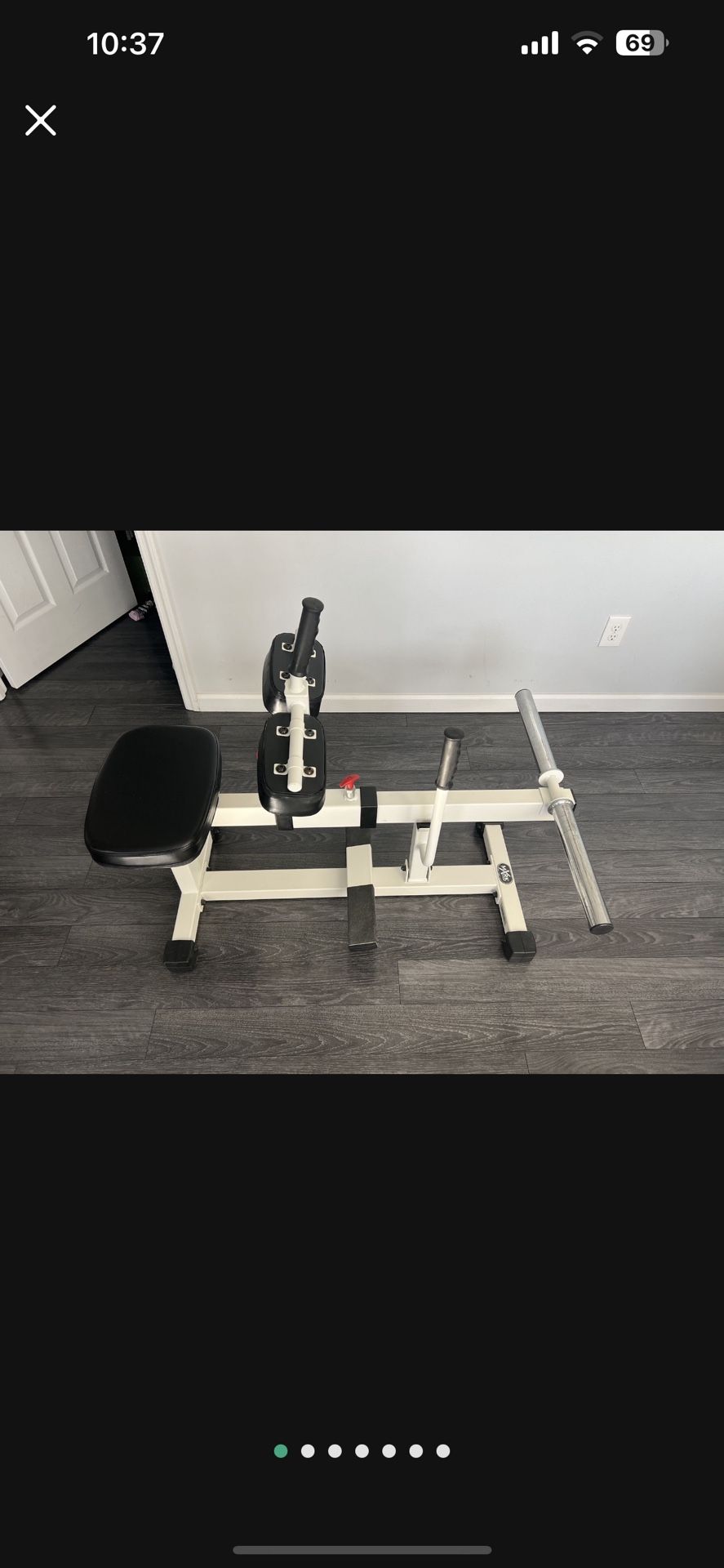 THE XM-7613 SEATED CALF RAISE MACHINE BY XMARK FITNESS