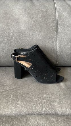 New Top Moda Women’s Size 9 Black Heels Shoes