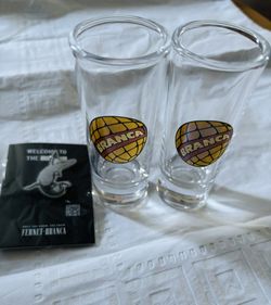 Fernet Branca Shot Glass & Pin 