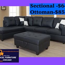 FREE DELIVERY🍀Brand New Sectional Sofa Couch 