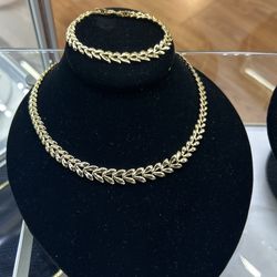 Gold Plated 14k Set