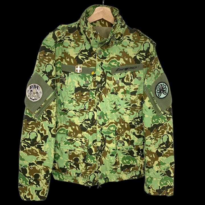 Vintage Bape A Bathing Ape Octopus Camo Military Jacket BNWT