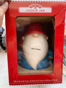 Christmas cooking jar