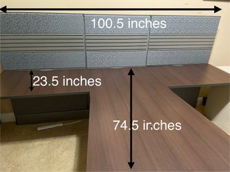 T shaped desk