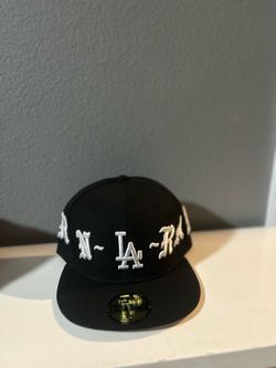 New Era LA Dodgers Fitted Hat Black