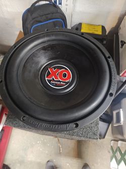 Deal!!! Deal!!! American Bass XO-1244 V1 Twelves in a ported box!
