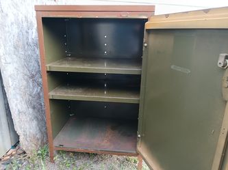 Vintage Industrial Cabinet