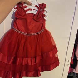 Toddler Red Dress