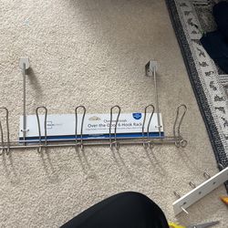 Over the Door 6 Hook Rack