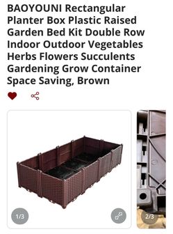 Raised Garden plastic kit
