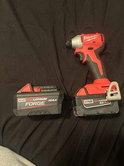 milwaukee impact and batteries