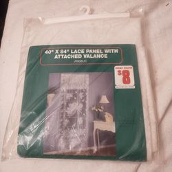 Brand new 40x84 large panel with attachment v a l a n c e White shears for Windows $ bucks pick up only 865 Ellsworth avenue right off of east Living