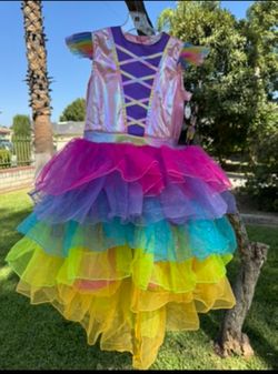 Beautiful Unicorn/Rainbow Princess Costume
