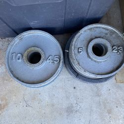 90 lbs of Olympic Weights