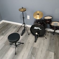 Sound Percussion Labs Lil' Kicker 3-Piece Junior Drum Set Black