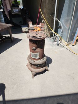 Vintage oil heater