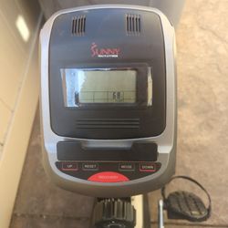Sunny Health &Fitness Recumbent Bike 