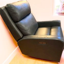  Arnie Leather Power Glider Recliner (Two Available)