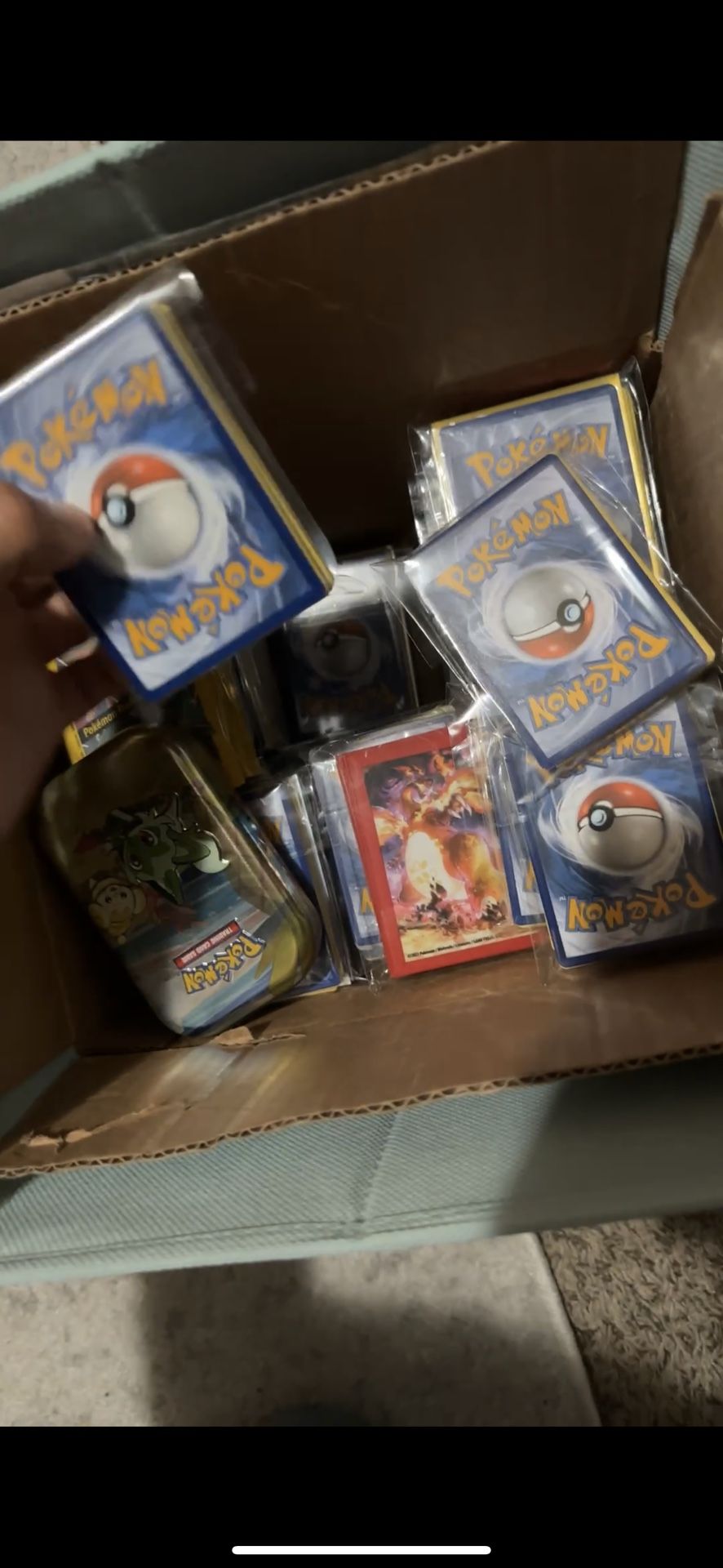 Entire Box Of Pokemon Packs