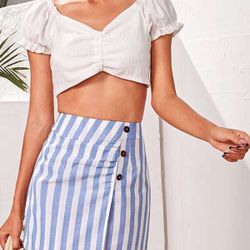 Stripped Skirt 
