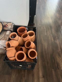 Jarritos clay cups