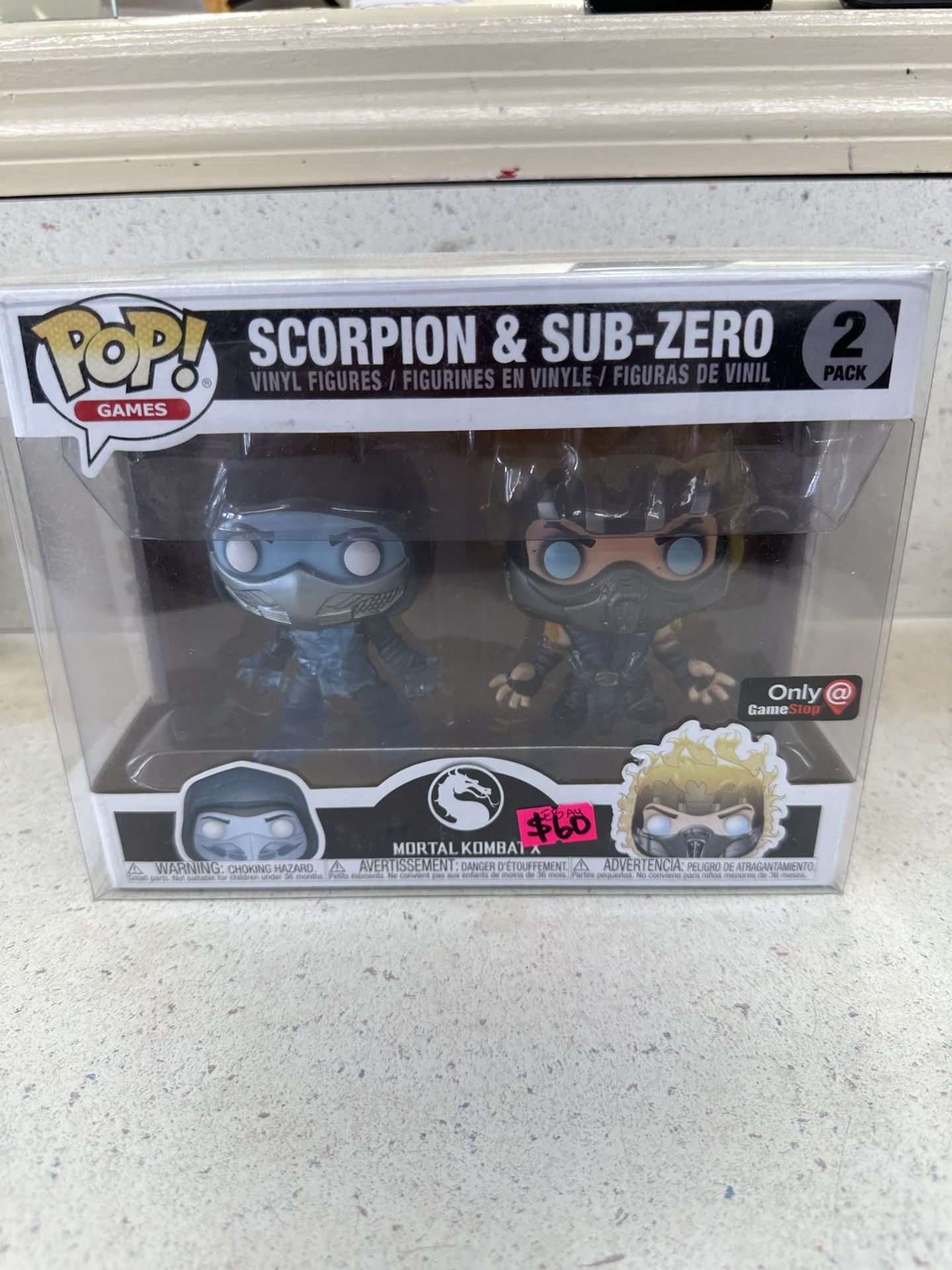 Funko Pop Scorpion & Sub Zero