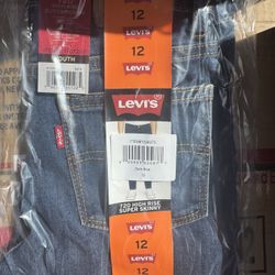New!! Levi’s Youth Girls & Boy Jeans - Sizes 7, 14 and 16— Wholesale Only