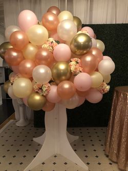 Árbol de globos!
