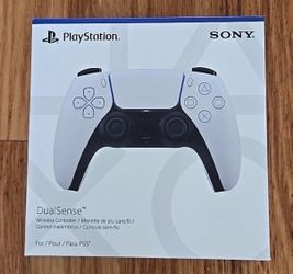 PlayStation 5 PS5 DualSense™ White Controller.