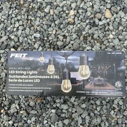 Outdoor String Lights 48ft