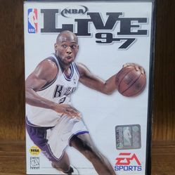 SEGA GENESIS NBA LIVE 97 - COMPLETE (TESTED & WORKING) 